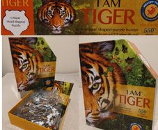 I Am Tiger Jigsaw Puzzle & Poster Set