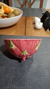 Bordallo pinheiro pink dragon fruit bowl