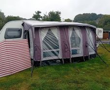 Caravan awning