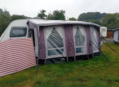 Caravan awning