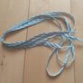 Tommy Hilfiger laces - white with navy fleck Image 2