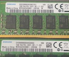 2x Samsung 16GB server RAM module
