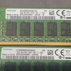 2x Samsung 16GB server RAM module