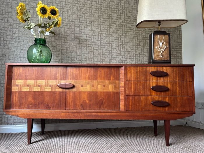 Vintage Retro Mid Century Teak Sideboard