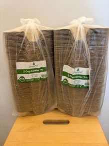 160 2 cup carrier trays