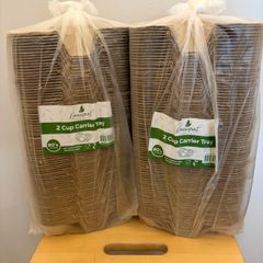 160 2 cup carrier trays