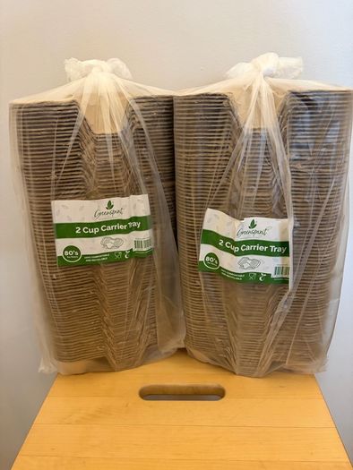 160 2 cup carrier trays