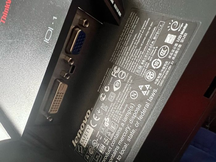 Lenovo 19" LCD Screen ( VGA & DVI) for sale