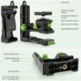 Fine-tuning Wall / Ceiling / Tripod Bracket Adapter for laser level Image 5