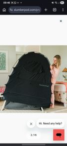 slumber pod cot tent