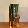 Polspotten Gold Log Porcelain Vase, Netherlands Image 3