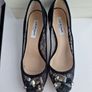 LK Bennett Black Lace Heel Pumps Image 2