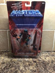 Masters of the universe - mer man action figure - released 2001