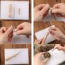 Needle Felting Starter Kit Including 40 Colours Wool Roving Set and Needle Felting Tool, Wool Painting Kit, Wool Felting Kit Image 6