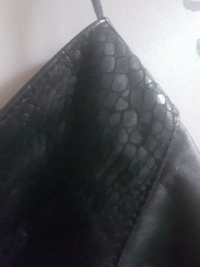 Liam Gartland Leather skirt with Pockets