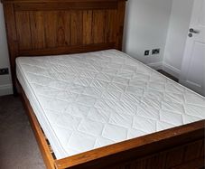 Free- double bed with mattress, French connection double sofa, ikea kitchen table and 2 arm chairs