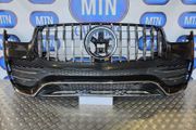 Front Bumper For A Mercedes Gle 2020-2024 Amg Line W167 With Gtr Grill C197 Black
