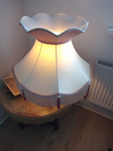 Downton abbey style lamp shade