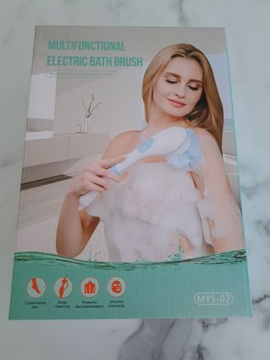 NEW USB Charge Electric Body Bath Brush