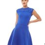 Ted Baker Zaralie Jacquard panel Skater Dress UK 12 Image 2