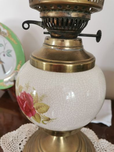 Antique Oil Lamp 1800's