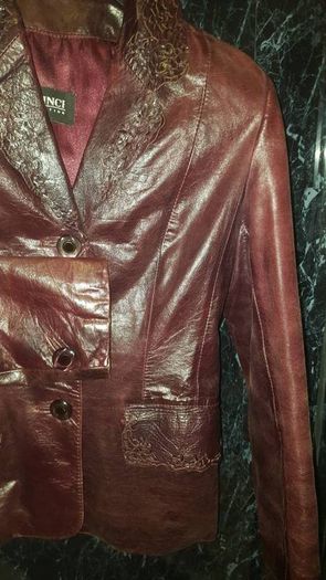 Leather jacket size 8