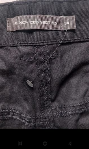 French Connection Men's Black Trousers