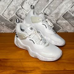 Adidas D.O.N. Issue 3 All White Basketball Trainers UK7 EU40.5