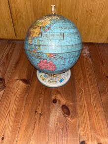 Globe of the world 1970s