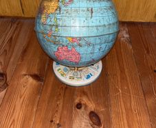 Globe of the world 1970s
