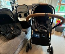 Joie finiti 4in1 Signature Pushchair Bundle with Joie Signature I-Level PRO Car Seat (4 pieces) - Eclipse