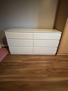 IKEA chest of drawers white