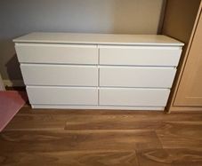 IKEA chest of drawers white