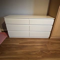 IKEA chest of drawers white