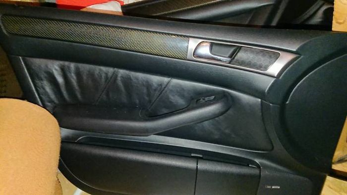 Audi RS6 S6 a6 c5 4b FACTORY CARBON TRIM  SET. Quattro Saloon estate door cards bose sound system 6 speed manual parts breaking other