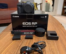 Canon RP with EF Mount Adapter and 2nd battery