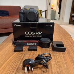 Canon RP with EF Mount Adapter and 2nd battery