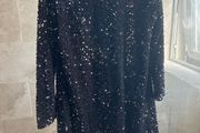 H&amp;M Black Sparkly Dress XL