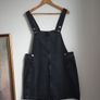 Mango Denim Pinafore Dress Size Large Image 7