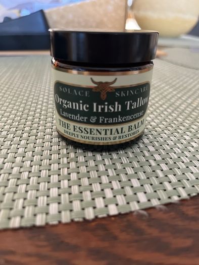 New 100% Organic Irish Tallow Essential Balm