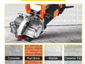 Electric Wall Chaser 4KW 4.8KW Seamless Groove Cutting Machine 133mm Steel Concrete Circular Saw Slotting Tool Set