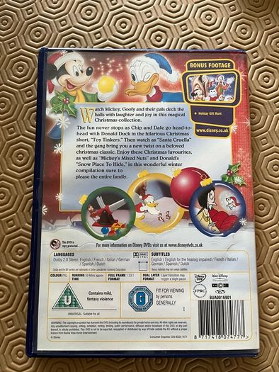 3 Disney DVDs for kids