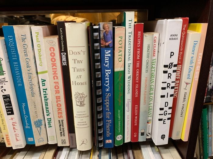 Large selection of COOK BOOKS view and select throughout all the photos