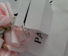 New genuine pandora Forever Love stackable ring