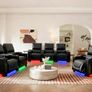 Sienna Electric Leather Recliner Sofa Set Image 2