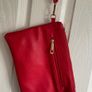 Never used  Red/ dark orange colour with gold beads and silver glitter details Image 6