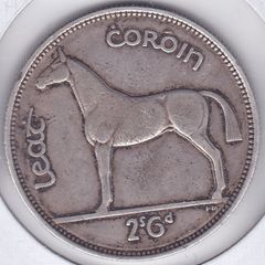 Ireland 1939  Silver Half Crown