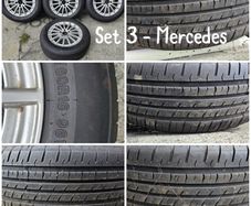 Mercedes 16" alloys with tires