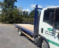 3.5t Isuzu NPR 13ft flatbed
