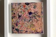 Framed Original Floral  Painting Art Contemporary Art Painting  Original Gift
